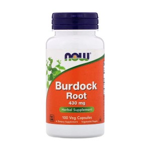 NOW Foods Burdock Root 430 mg 100 вегакапсул