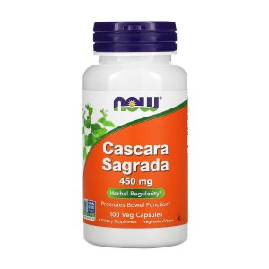 NOW Foods Cascara Sagrada 450 mg 100 вегакапсул