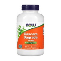 NOW Foods Cascara Sagrada 450 mg 250 вегакапсул