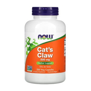 NOW Foods Cat's Claw 500 mg 250 вегакапсул