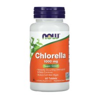 NOW Foods Chlorella 1000 mg 60 таблеток