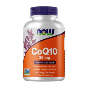 NOW Foods CoQ10 30 mg 240 вегакапсул