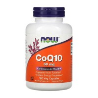 NOW Foods CoQ10 60 mg 180 вегакапсул
