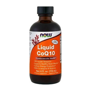 NOW Foods CoQ10 Liquid 118 мл Апельсин