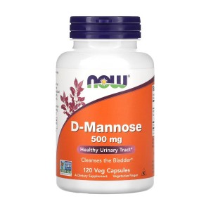 NOW Foods D-Mannose 500 mg 120 вегакапсул