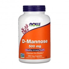 NOW Foods D-Mannose 500 mg 240 вегакапсул