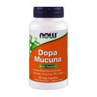 NOW Foods Dopa Mucuna 90 вегакапсул