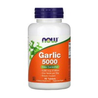 NOW Foods Garlic 5000, 90 таблеток