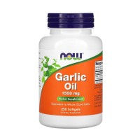 NOW Foods Garlic Oil 1500 mg 250 гелевих капсул