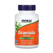 NOW Foods Graviola 500 mg 100 вегакапсул