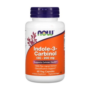 NOW Foods Indole-3-Carbinol 200 mg 60 вегакапсул