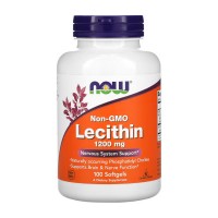 NOW Foods Lecithin 1200 mg 100 гелевых капсул