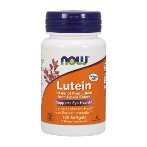 NOW Foods Lutein 10 mg 120 гелевых капсул