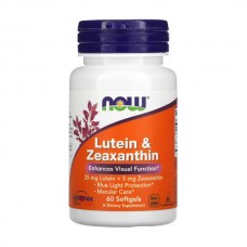 NOW Foods Lutein & Zeaxanthin 60 гелевых капсул