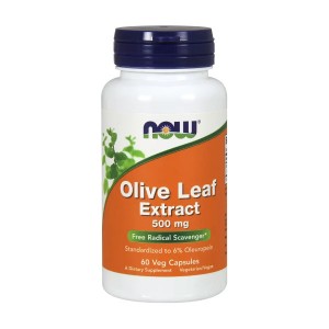 NOW Foods Olive Leaf 500 mg 60 вегакапсул NOW Foods Olive Leaf 500 mg 60 вегакапсул