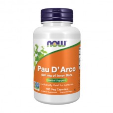 NOW Foods Pau D'Arco 500 mg 100 вегакапсул