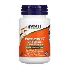 NOW Foods Probiotic-10 25 Billion 50 вегакапсул
