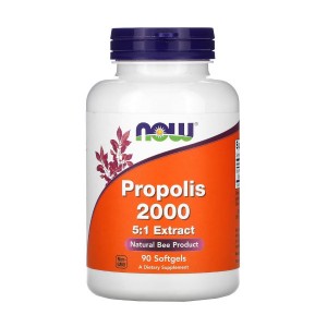 NOW Foods Propolis 2000, 90 гелевих капсул