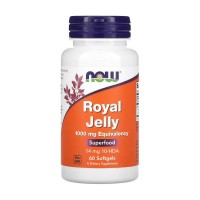 NOW Foods Royal Jelly 1000 mg 60 гелевих капсул