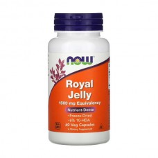 NOW Foods Royal Jelly 1500 mg 60 вегакапсул
