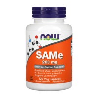 NOW Foods SAMe 200 mg 120 вегакапсул