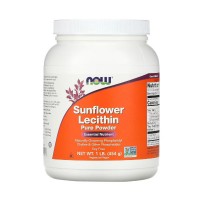 NOW Foods Sunflower Lecithin Pure Powder 454 г