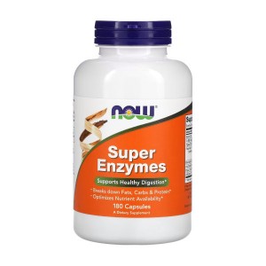 NOW Foods Super Enzymes 180 капсул