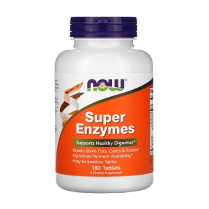 NOW Foods Super Enzymes 180 таблеток