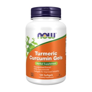 NOW Foods Turmeric Curcumin Softgels 120 гелевих капсул