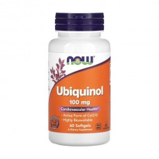 NOW Foods Ubiquinol 100 mg 60 гелевих капсул