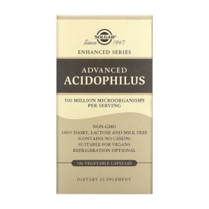 Solgar Advanced Acidophilus 100 вегакапсул
