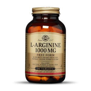 Solgar L-Arginine 1000 mg, 90 таблеток