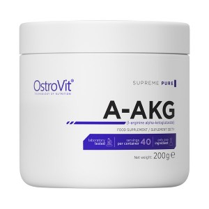 Аргинин OstroVit A-AKG 200 г Аргинин OstroVit A-AKG 200 г