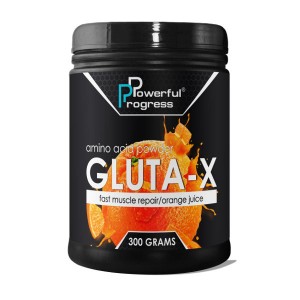 Глютамін Powerful Progress Gluta-X 300 г Апельсин