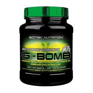Глютамін Scitec Nutrition G-Bomb 500 г Холодний чай