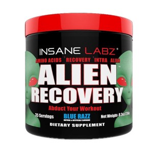 Insane Labz BCAA Alien Recovery 236 г Ежевика
