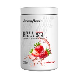 IronFlex BCAA 2-1-1 Performance 500 г Клубника