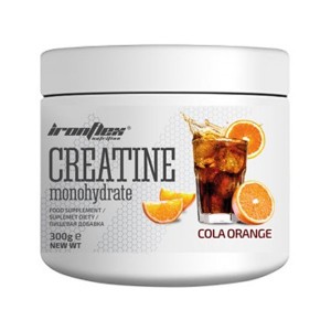 IronFlex Creatine Monohydrate 300 г Кола апельсин