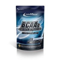 IronMaxx BCAAs + Glutamine Powder (550 г пакет) Яблоко