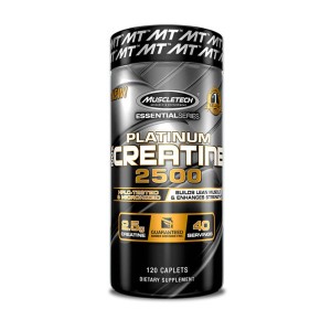 Muscletech Essential Platinum 100% Creatine 2500, 120 каплет