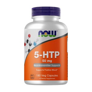 NOW Foods 5-HTP 50 mg 180 вегакапсул
