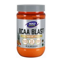 NOW Foods BCAA Blast Powder 600 г Фруктовий пунш