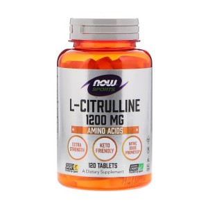 NOW Foods L-Citrulline 1200 mg, 120 таблеток