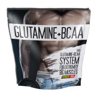Power Pro Glutamine + BCAA 500 г