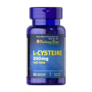 Puritan's Pride L-Cysteine 500 mg 50 капсул