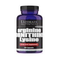 Ultimate Nutrition Arginine Ornithine Lysine 100 капсул