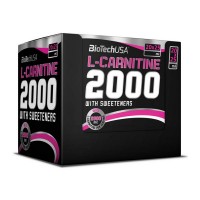 BioTech L-Carnitine 2000 (20 ампул по 25 мл) Зелений чай
