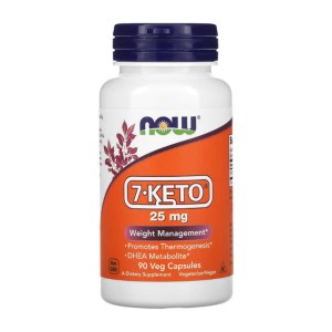 NOW Foods 7-Keto 25 mg 90 вегакапсул