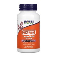 NOW Foods 7-Keto LeanGels 100 mg 60 гелевих капсул