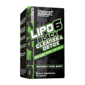 Nutrex Research Lipo-6 Black Cleanse & Detox 60 капсул Nutrex Research Lipo-6 Black Cleanse & Detox 60 капсул